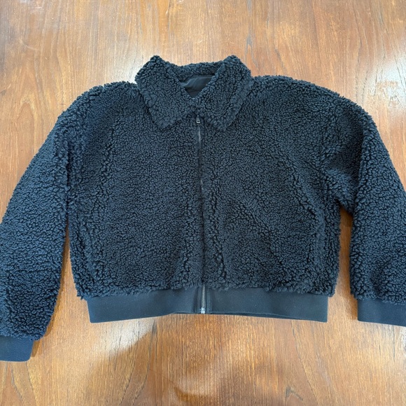 J. Crew Jackets & Blazers - J. Crew Cropped Sherpa Jacket